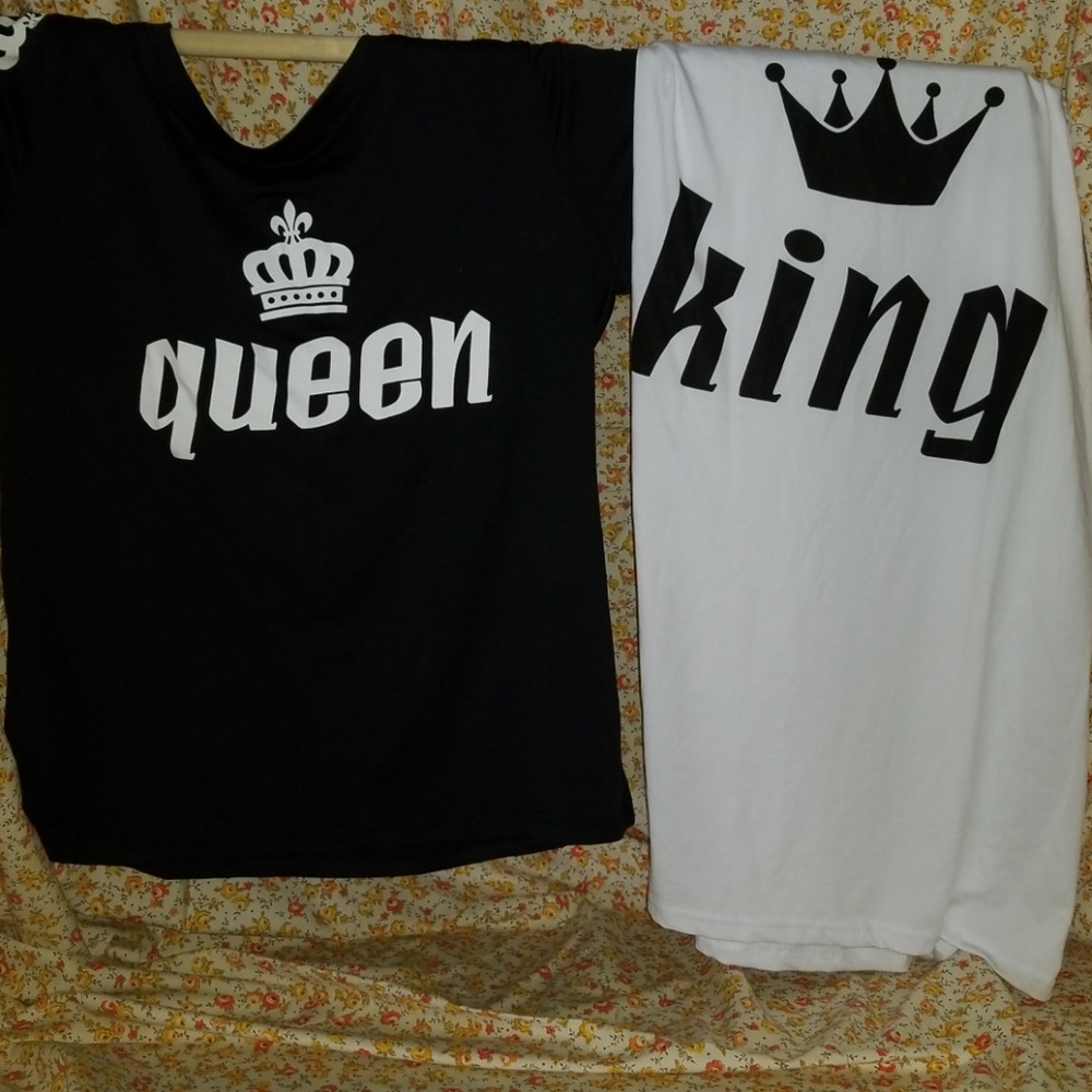 King&Queen Tshirts